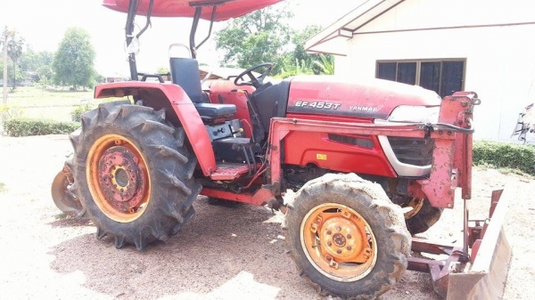 ลดสุดๆ 280000 yanmar ef453t พร้อมใบดันหน้า พร้อมผาน4 มีคลิป