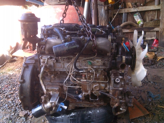 ของดีของถูกมาแล้วเครื่อง 110  อีซูซุ 4BE1 พร้อมใบคลุม