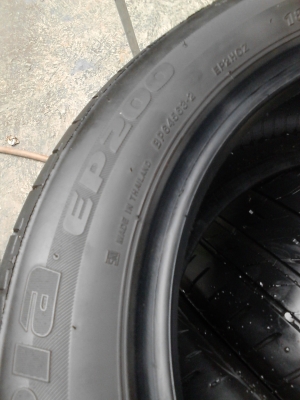 185/55R15 BRIDGSTONE ECOPIA EP200 ปี 2013 ชุด 4 เส้น Tel.081-427-3941 185/55R15 BRIDGSTONE ECOPIA EP200 ปี 2013 ชุด 4 เส้น Tel.081-427-3941