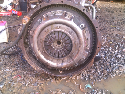 เครื่อง110แรง 4BE1 พร้อมใบคลุม