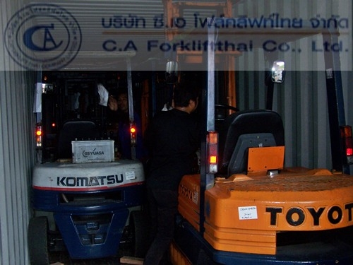 ขาย รถโฟล์คลิฟท์ KOMATSU รุ่น FD20-11