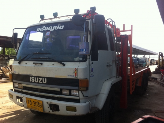 ISUZU FVM เทเลอร์ 175 แรง มีวิน เทรน TADANO 5 ตัน ขาสูง สภาพพร้อมใช้ ทะเบียนพร้อมโอน