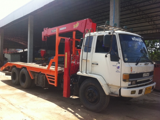 ISUZU FVM เทเลอร์ 175 แรง มีวิน เทรน TADANO 5 ตัน ขาสูง สภาพพร้อมใช้ ทะเบียนพร้อมโอน