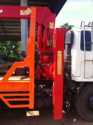 ISUZU FVM เทเลอร์ 175 แรง มีวิน เทรน TADANO 5 ตัน ขาสูง สภาพพร้อมใช้ ทะเบียนพร้อมโอน