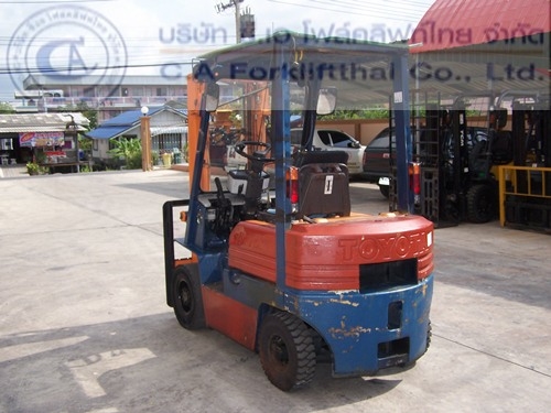ขายรถ โฟล์คลิฟท์ TOYOTA รุ่น 5-FD15