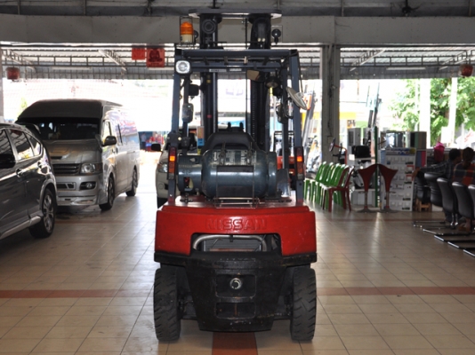 ขายรถโฟล์คลิฟท์มือสอง NISSAN รุ่น PJ02 ราคา 255,000 บาทนำเข้าจากประเทศญี่ปุ่น 100\% ไม่เคยใช้งานในประเทศไทย