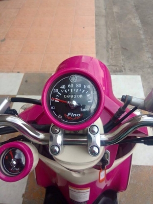 Yamaha Fino ปี 2556 ลาย Fashion รถสภาพสวยใสเลย ขับดีมาก รถเดิมๆ