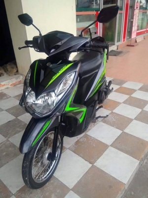 Yamaha Mio 125 i รุ่น GT ปี 2556 สีเทาดำ รถสวยเท่ห์มาก หัวฉีดใหม่ล่าสุด Yamaha Mio 125 i รุ่น GT ปี 2556 สีเทาดำ รถสวยเท่ห์มาก หัวฉีดใหม่ล่าสุด