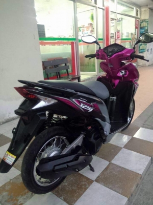 ใหม่ล่าสุด Honda Click 125i ปี 2556 สีชมพู ดำด้าน สวยนางฟ้ามากๆ รุ่น Racing combi – brake ใหม่ล่าสุด Honda Click 125i ปี 2556 สีชมพู ดำด้าน สวยนางฟ้ามากๆ รุ่น Racing combi – brake
