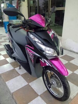 ใหม่ล่าสุด Honda Click 125i ปี 2556 สีชมพู ดำด้าน สวยนางฟ้ามากๆ รุ่น Racing combi – brake ใหม่ล่าสุด Honda Click 125i ปี 2556 สีชมพู ดำด้าน สวยนางฟ้ามากๆ รุ่น Racing combi – brake