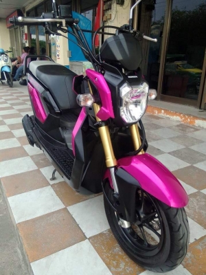 New Honda Zoomer X ปี 2557 โฉม Life Unblocked ใหม่ล่าสุด ได้ไปเหมือนออกใหม่ รถสวยเว่อร์ขั้นเทพ