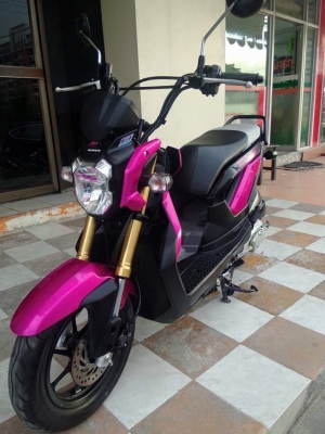 New Honda Zoomer X ปี 2557 โฉม Life Unblocked ใหม่ล่าสุด ได้ไปเหมือนออกใหม่ รถสวยเว่อร์ขั้นเทพ