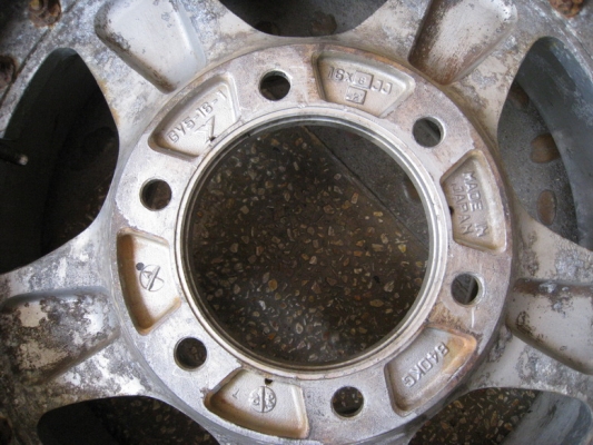 ล้อแม็กไว้ทำอะไหล่ 16x8 -27