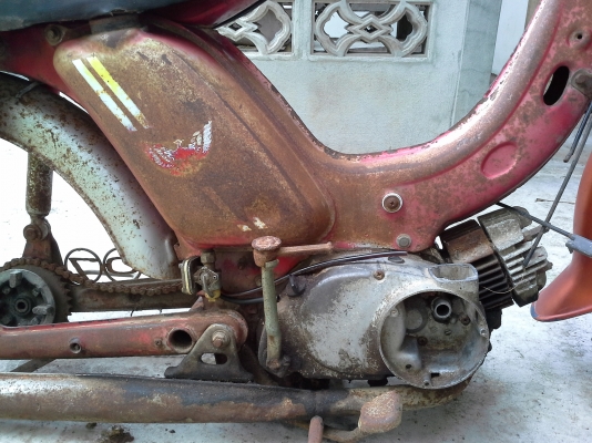 โครงรถมอเตอร์ไซคลาสสิค SUZUKI  F7O