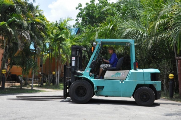 ขายรถFORKLIFT MITSUBISHI FD40 งาสไลด์ 4ตัน สวยเดิมจากญี่ปุ่น ยังไม่เคยใช้ในไทย 380,000เท่านั้น!!