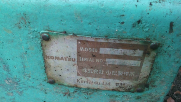 ขายด่วน Komatsu PC 30-7   เก่าไทย  สภาพพร้อมใช้งาน  โทร 089-3818694  ดวงนภา  เตียวตระกูล