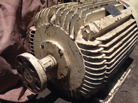 ขายมอเตอร์ Mitsubishi 100HP. 380V 1450 rpm. สภาพดีเดิมๆ พร้อมใช้งาน มี 2 ตัวครับ ขายมอเตอร์ Mitsubishi 100HP. 380V 1450 rpm. สภาพดีเดิมๆ พร้อมใช้งาน มี 2 ตัวครับ