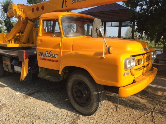 เครน unic 7 ตัน / อีซูซุ 165 แรงม้า เกียร์สโลว์กลาง