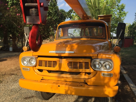 เครน unic 7 ตัน / อีซูซุ 165 แรงม้า เกียร์สโลว์กลาง