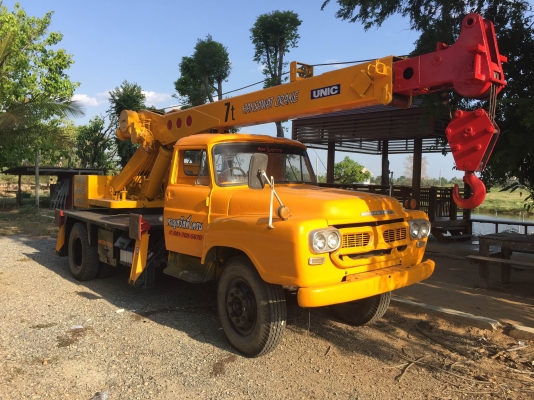 เครน unic 7 ตัน / อีซูซุ 165 แรงม้า เกียร์สโลว์กลาง