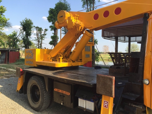 เครน unic 7 ตัน / อีซูซุ 165 แรงม้า เกียร์สโลว์กลาง