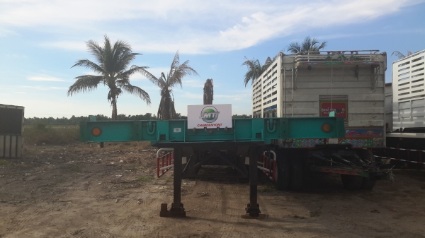 หางพ่วงพื้นเรียบพนัส  รุ่น PS3-SF1250B สามเพลา  สภาพสวย   พร้อมใช้งาน ชมสินค้าได้ที่ เอ็ม ที เจริญยนต์ สาขาปทุมธานี    โทร 081-4948363,081-7361541    ไอดีไลน์ 0814948363   >>> ผู้ขายแจ้งม.79 พร้อมแจ้งย้ายให้ลูกค้า<<<     &