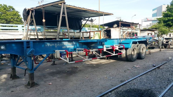 ขายหาง 40 ฟุต ไม่มีทะเบียน หางพนัส