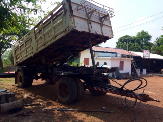 ขายด่วน  หางพ่วงสองเพลาดั้มพ์   PANUS  สภาพดี  พร้อมใช้งาน   เอกสารพร้อม