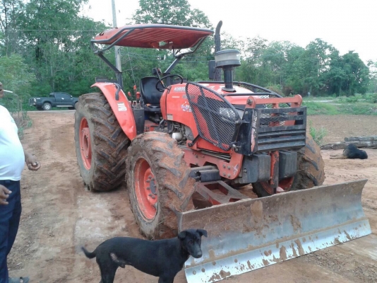 ขายรถไถ KUBOTA M9540 ปี 53 ใช้งานน้อย เอกสารเล่มทะเบียน อุปกรณ์ผาน 3 และผานดันหน้า ผาน 6 ไม่ให้ครับ ราคาต่อรองได้