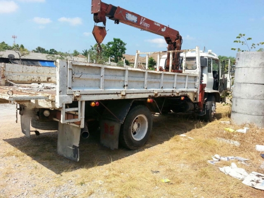 รถอีซูซุ 6 ล้อ FTR 12 HA - เปลื่ยนเครื่อง  175 แรงม้า  ติดเครน 3 ตัน.  ปี 38    สนใจติดต่อ  081 - 6079515