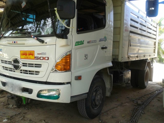 รถฮีโน่ 6 ล้อดั้ม 175 แรงม้า. ปี 56   ( รถวิ่ง 46,xxx กว่า กม. )    สนใจติดต่อ  081 - 6079515
