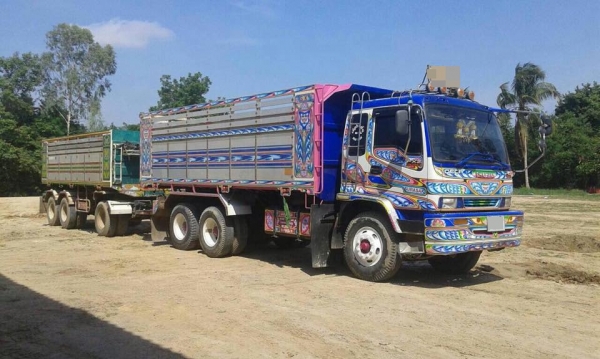 ขายรถสิบล้อ Isuzu DECA 320 ดั้มเนียม แม่ลูก ปี50 รถสวยพร้อมใช้งาน ราคาต่อรองได้