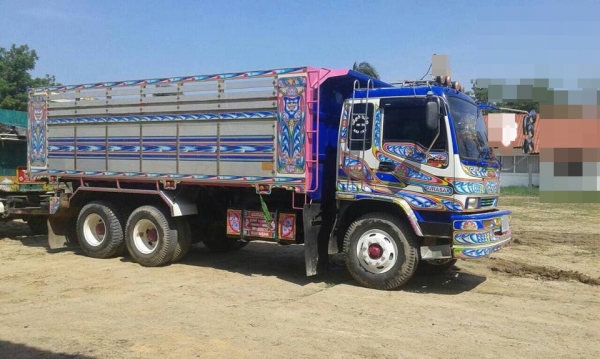 ขายรถสิบล้อ Isuzu DECA 320 ดั้มเนียม แม่ลูก ปี50 รถสวยพร้อมใช้งาน ราคาต่อรองได้