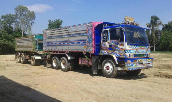 ขายรถสิบล้อ Isuzu DECA 320 ดั้มเนียม แม่ลูก ปี50 รถสวยพร้อมใช้งาน ราคาต่อรองได้