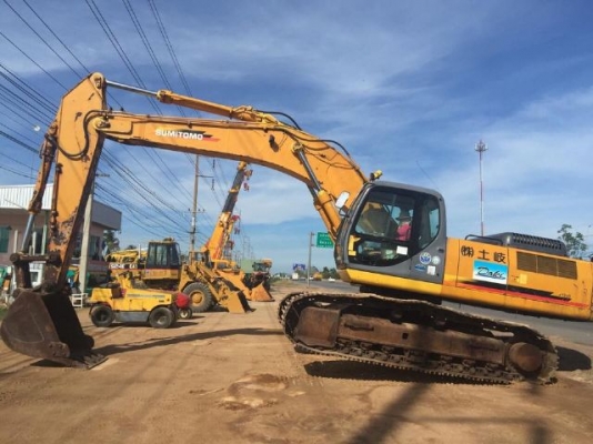 ขายรถแบคโฮ SUMITOMO SH300-3 รถนอกนำเข้าเองจากญี่ปุ่น สภาพสวยพร้อมใช้งาน มีVDOการทำงานครับ