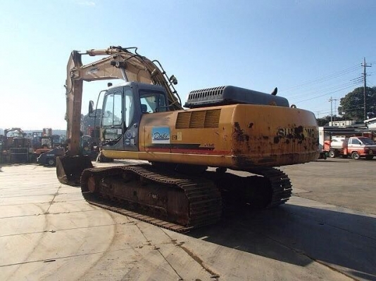 ขายรถแบคโฮ SUMITOMO SH300-3 รถนอกนำเข้าเองจากญี่ปุ่น สภาพสวยพร้อมใช้งาน มีVDOการทำงานครับ