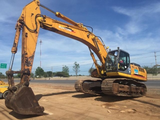 ขายรถแบคโฮ SUMITOMO SH300-3 รถนอกนำเข้าเองจากญี่ปุ่น สภาพสวยพร้อมใช้งาน มีVDOการทำงานครับ