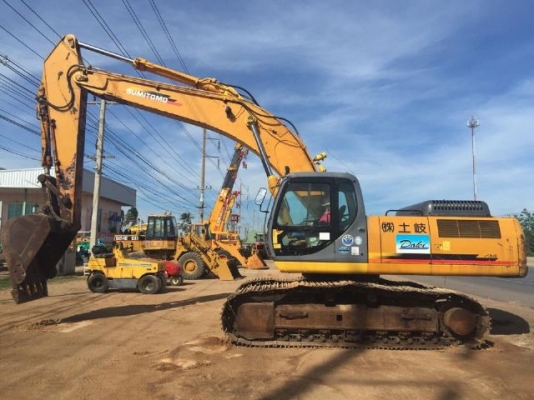 ขายรถแบคโฮ SUMITOMO SH300-3 รถนอกนำเข้าเองจากญี่ปุ่น สภาพสวยพร้อมใช้งาน มีVDOการทำงานครับ