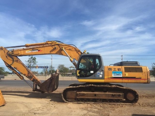 ขายรถแบคโฮ SUMITOMO SH300-3 รถนอกนำเข้าเองจากญี่ปุ่น สภาพสวยพร้อมใช้งาน มีVDOการทำงานครับ