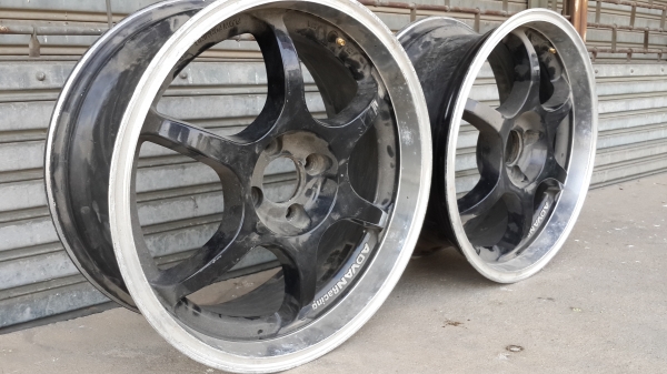 *** มีคู่เดียว *** Advan ขอบ 17 4รู100