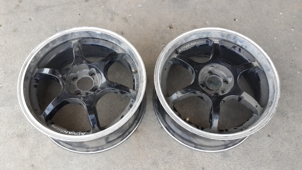 *** มีคู่เดียว *** Advan ขอบ 17 4รู100