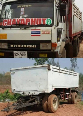 ขายดั้มพ่วงแม่-ลูก MITSUBISHI 220เทอร์โบ เครื่องดี แคชซีสวย สภาพพร้อมใช้งาน เอกสารพร้อมโอน สนใจโทร 090-8588220คุณนะ 093-3258446คุณบิว ID:narong498 หรือเข้าดูสินค้าได้ที่ www.truck.in.th/498 หรือเพจFacebook ณรงค์ ซื้อขายรถมือสอง (เว็บไซต์ส่วนตัว)