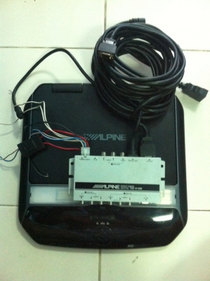 Alpine TMX-R1500 จอเพดาน 10.2นิ้ว ความละเอียดสี1.25ล้านพิกเซล มือ2 ญี่ปุ่น