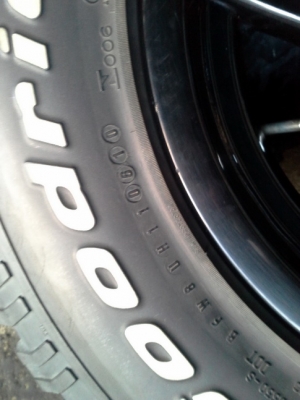 Max + BF All 265/75/16 ปี10 สภาพดี 1ชุด