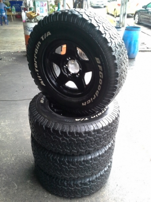 Max + BF All 265/75/16 ปี10 สภาพดี 1ชุด