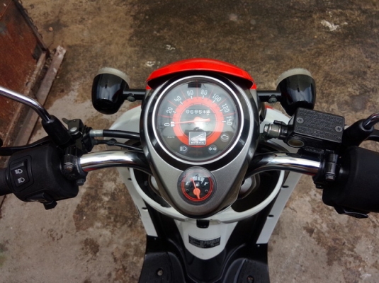Honda Scoopy-i สีแดง-ดำ ลายแอคทีฟบอย สวยๆประหยัดน้ำมัน ราคาถูกครับ