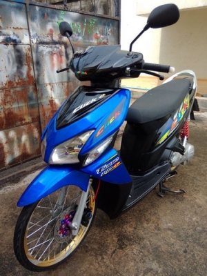 honda Click รถแต่งสวยๆเครื่องเดิม พร้อมเล่ม ราคาถูกๆครับ