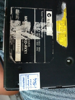 JVD EXAD KD-AVX1 24Bit 4V รุ่นท็อป จอ3.5นิ้ว DVD VCD MP3 CD FMคลื่นไทย หน้าจอไฟฟ้า ปรับระดับได้4ระดับ ปรีเอ้า4ชุด AUX1ชุด Camera in 1ชุด Camera out 1ชุด Digital out 1ช่อง เครื่องศูนย์ไทย มือ2 พร้อมรีโมท