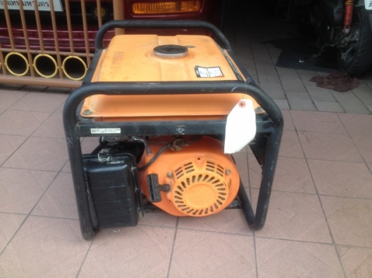 เครื่องปั่นไฟของมาจากญี่ปุ่นไฟออก110v กับ 12V เครื่อง4จังหวะสภาพสวย