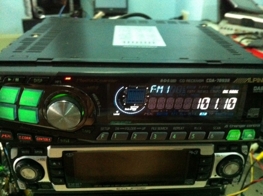 Alpine 7893R 24Bit 4V รุ่นท็อป MP3 CD FMลื่นไทยครบ AUX จอสไลด์ไฟฟ้า ปรับได้3ระดับ ปรีเอ้า3ชุด มือ2 อังกฤษ Alpine 7893R 24Bit 4V รุ่นท็อป MP3 CD FMลื่นไทยครบ AUX จอสไลด์ไฟฟ้า ปรับได้3ระดับ ปรีเอ้า3ชุด มือ2 อังกฤษ